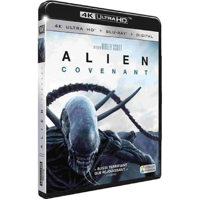Alien: Covenant DVD - 4K Ultra HD + Blu - Ray + Digital HD
