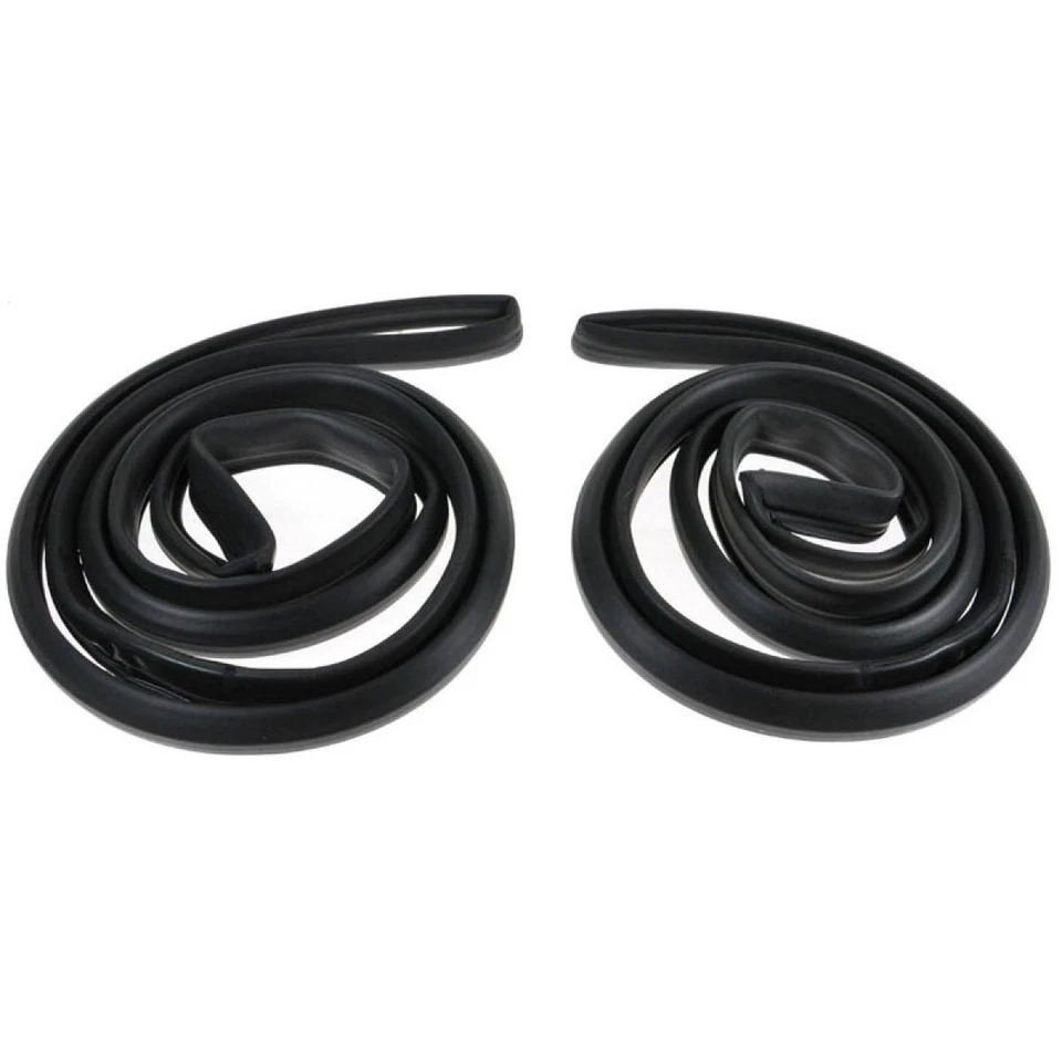 Door Weatherstrip Seals Front and Rear Set of 4 for Buick Chevy Sedan Oldsmobile - Image 2 of 4