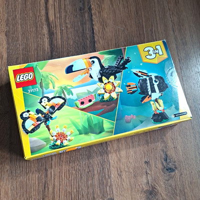 LEGO Creator 3 in 1 Tropical Toucan 31173 Tukan 225 Teile Kunststoff Tiere