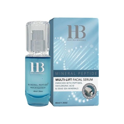 Dead Sea Multi Lift Facial Serum 40ml Peptide Hyaluronic Vitamin C E Skin Care