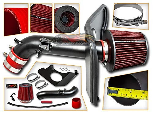 KIT ADMISIÓN AIRE ESCUDO FRÍO 2,4 L HONDA ACCORD 2013-2017 TUNES V2 + FILTRO Foto 4 de 4