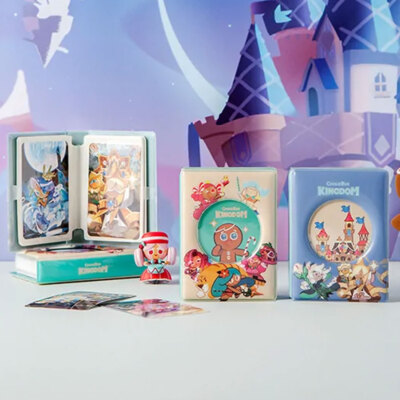 Cookie Run Kingdom Collect Album Trading Cards Photo Mini Binder