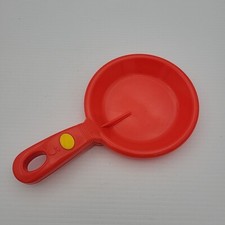 Vintage FISHER PRICE Fun With Food Flipping Pancake Frying Pan