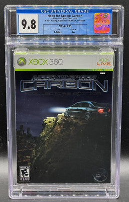 Need for Speed Carbon Collector's Edition Microsoft Xbox 360 Sealed CGC 9.8 A++