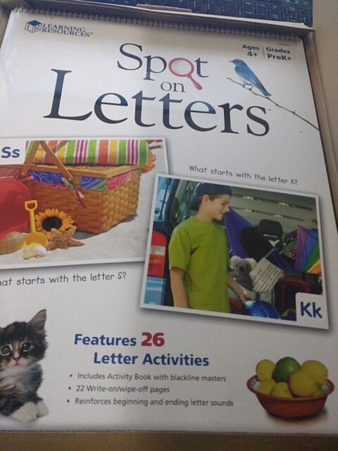 Learning Resources Spot On Letters Flip Chart