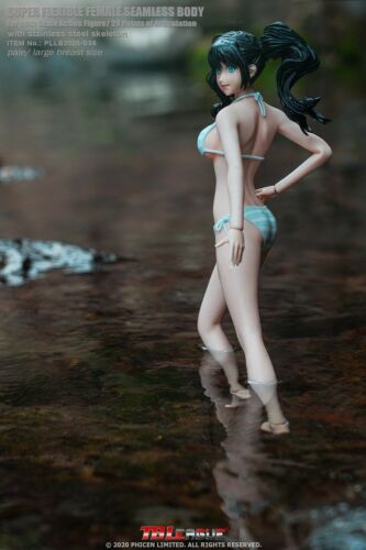 TBLeague Phicen S36 Female Seamless Large Bust Pale Body & Head 1/6 Figure - Picture 3 of 10