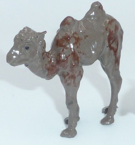 Antiguo Gran Bretaña Plomo Zoo Bebé Camello y Tapir Malayo Artículo 9006 En Caja - Imagen 6 de 12