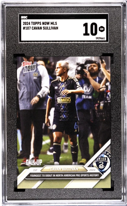 Cavan Sullivan trading card