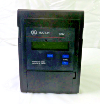 GE Multilin SPM-H Synchronous Motor Protection Control Relay, FOR PARTS/ REPAIR