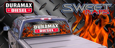 custom perforated stickers