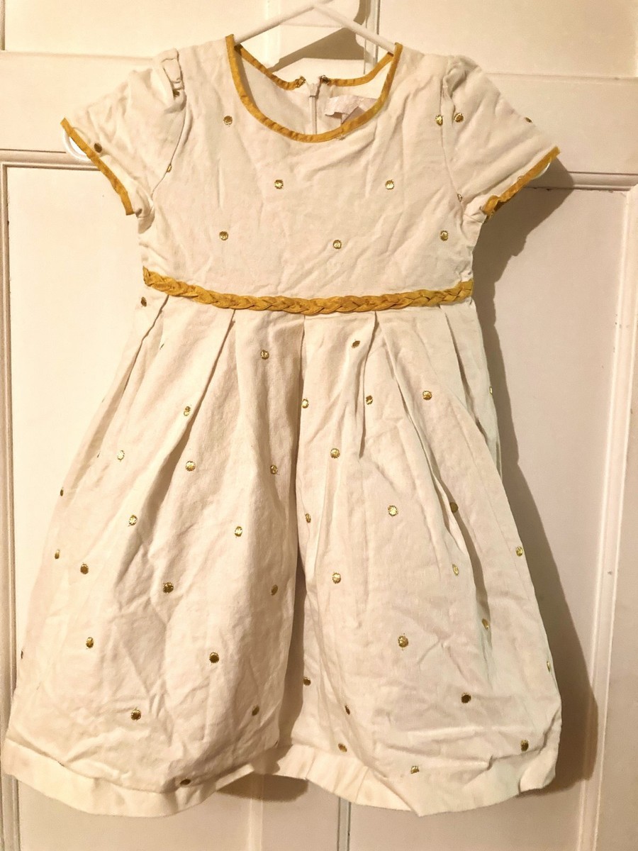 CAMILLA Girls' Embroidered Ivory & Gold Layered Linen SSl Dress ~ Sz 5 | eBay CAMILLA Girls' Embroidered Ivory & Gold Layered Linen SSl Dress ~ Sz 5 | eBay