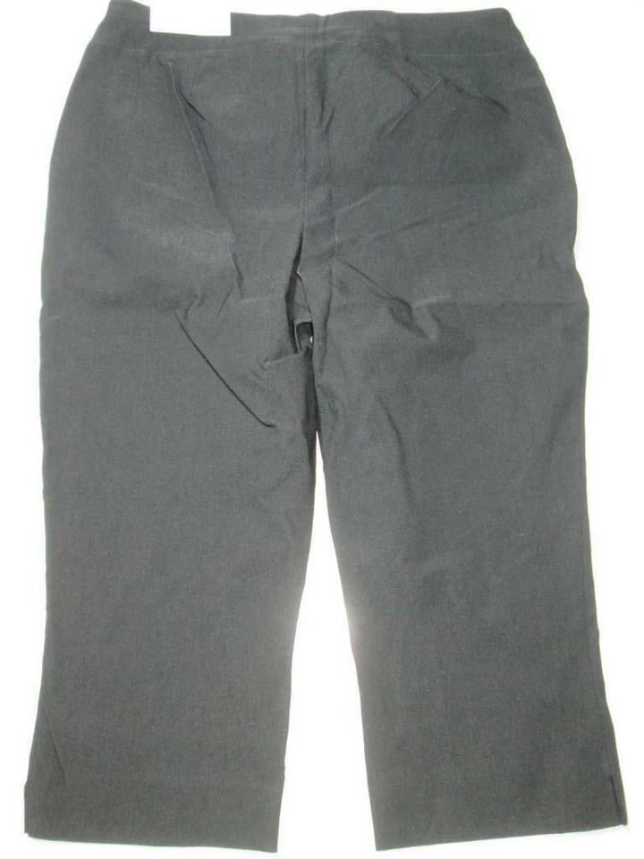 Pantalones Cortos Chino Chico's Para Mujer Talla 6 Negros Calce Ajustado Pull On Informales Nuevos con Etiquetas Foto 2 de 4