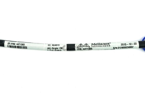 44T1366 IBM MELLANOX QSFP DAC CABLE 0.5M 44T1365 - Afbeelding 2 van 6