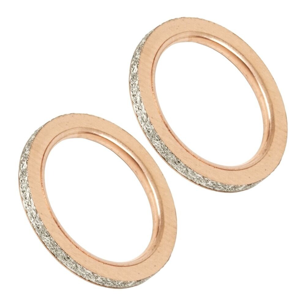 2 Exhaust Muffler Pipe Head Gasket FITS Yamaha XJ650 XJ550 XJ750 1980