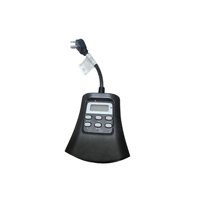 Intermatic Black Electronic Ballast Timer With Digital Display & Plug