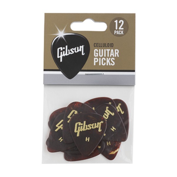 Черепаха ГИБСОН Выбирает тяжелый Плектрен из целлулоида в упаковке 12 штук 2190₽