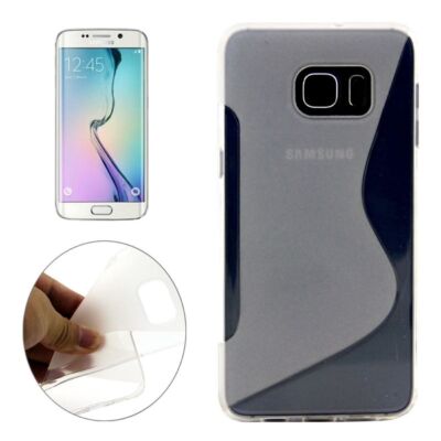 OTB TPU Case kompatibel zu Samsung Galaxy S6 Edge+ SM G928F S Curve transparent