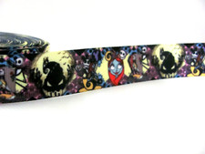 Disney Style Sally Oogie Boogie 7/8 inch Grosgrain Ribbon