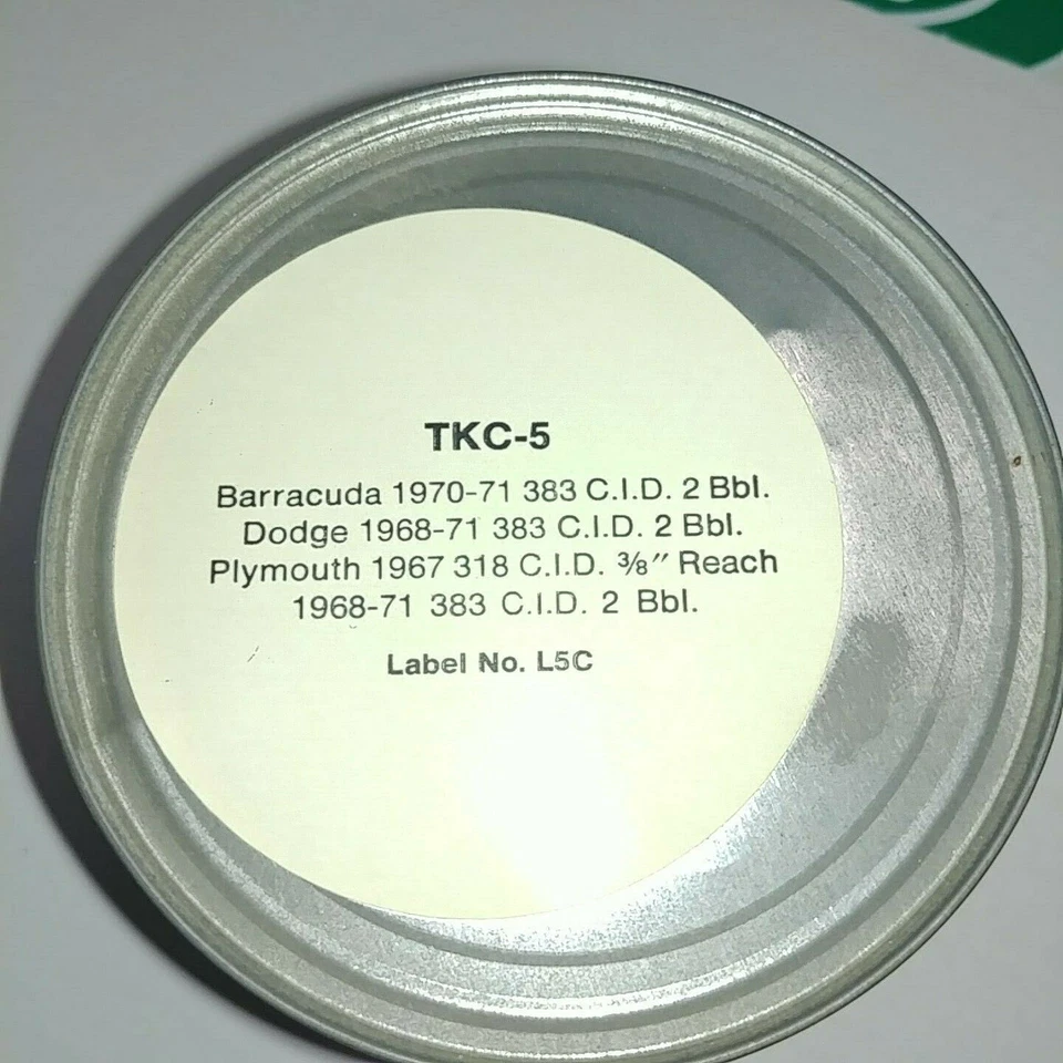 NOS Motorcraft TKC-5 调整套件普利茅斯道奇梭子鱼 318-383 CID 2 Bbl 碳纤维 — 第 2/4 张图片