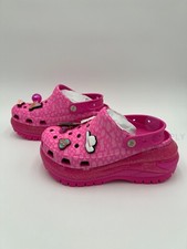 Crocs Barbie The Move Mega Crush Clog Women's Size 6, 7, 8 New Free Shipping