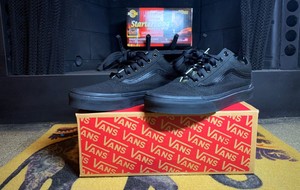 vans old skool pro blackout