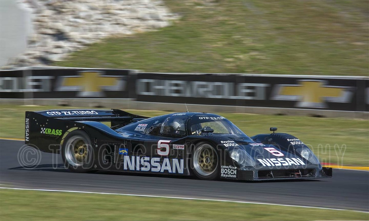 Nissan NPTI-90 GTP ZX-Turbo IMSA GTP Race Car Photo CA-1856 | eBay