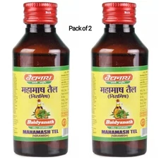 Baidyanath Mahamash Tail Oil 50ml (Pack of 2) Ayurvedic Tel