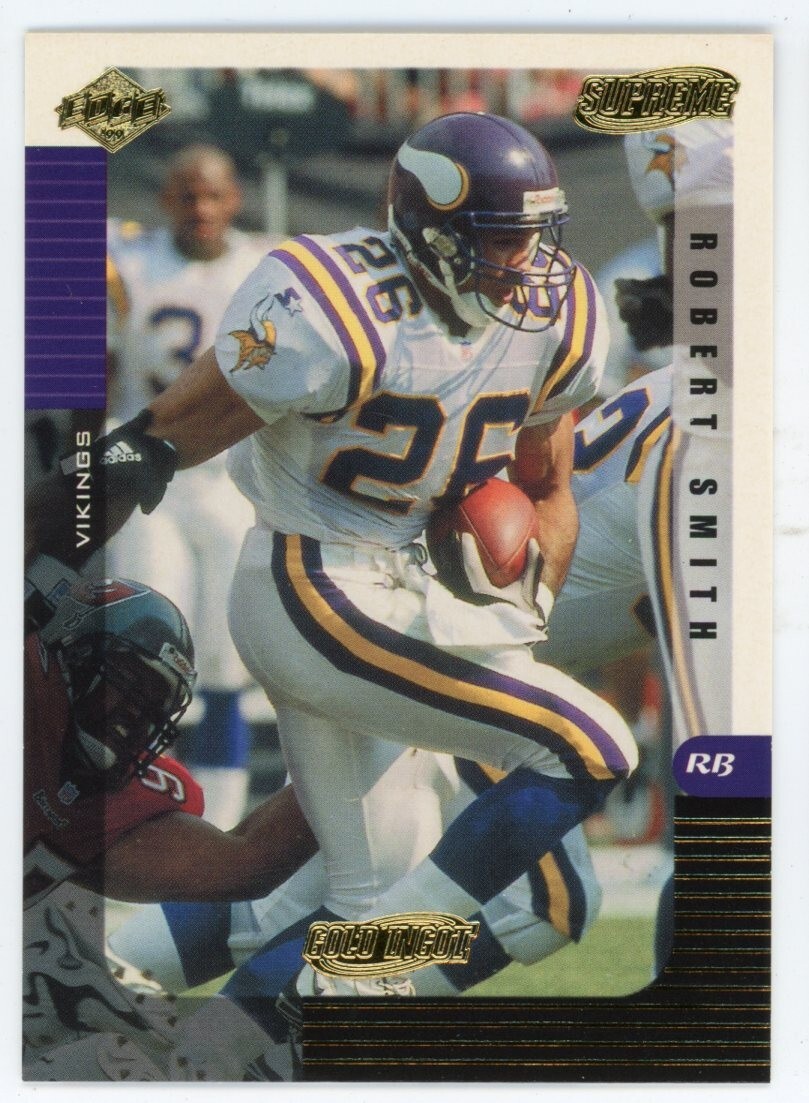1999 Collector's Edge Supreme Gold Ingot Robert Smith #073 FOOTBALL