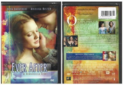 Ever After DVD 2002 Drew Barrymore Anjelica Houston NEW Sealed