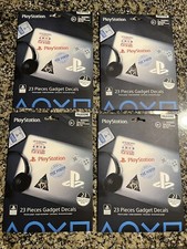 BRAND NEW Playstation Removable Gadget Decals Pack 23 Pieces QTY X4 23B
