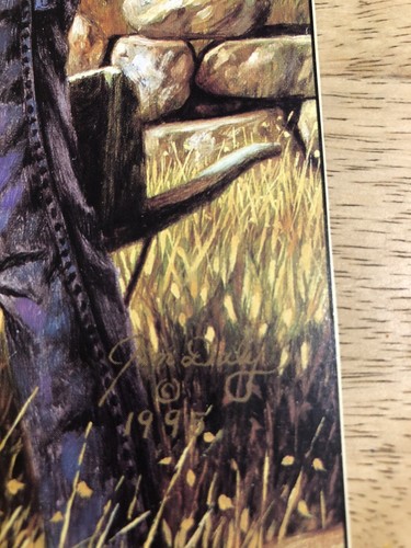 Bountiful Land - opera d'arte JIM DALY - ritaglio rivista vintage - Foto 2 di 2