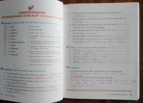 Abeka 4th Grade Health Homeschool Curriculum - Developing Good Health, Older Ed. - Picture 4 of 9