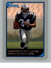 2006 Bowman DeAngelo Williams 117  RC  Carolina Panthers