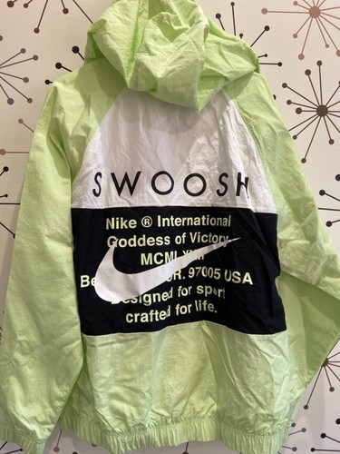 NEW! Nike Sportswear DOUBLE SWOOSH Woven Jacket CJ4888-701 Men's Size Medium - Picture 4 of 4