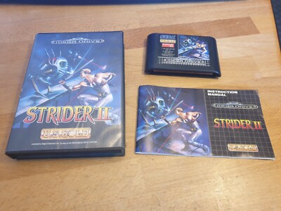 Strider II 2 Sega Mega Drive komplett MD PAL CIB
