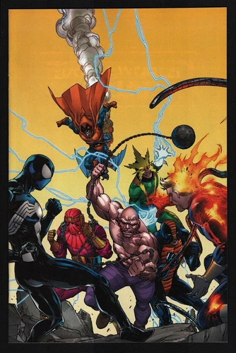 MARVEL SUPER HEROES SECRET WARS BATTLEWORLD #2 Camuncoli 1:100 Virgin Variant