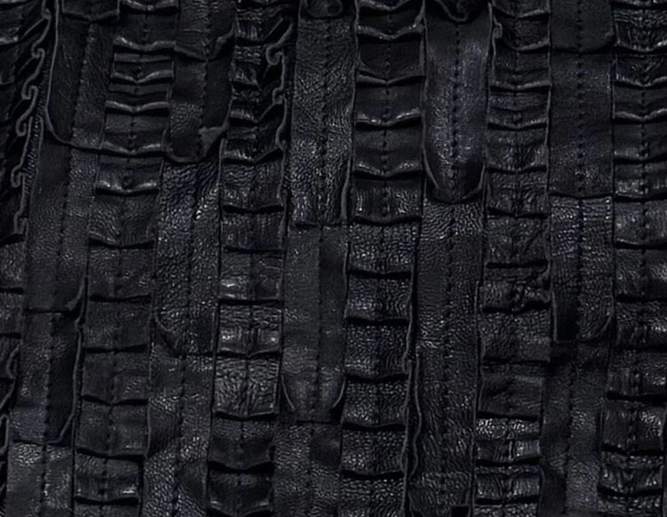 Cartera de mujer Amerileather negra grande bolso de hombro forrado bolsillos interiores cremallera superior Foto 4 de 4