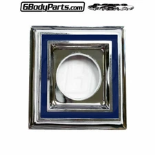 81-87 Regal Trunk Lid Lock Bezel Blue Shield Medallion Emblem GM part # 20196926