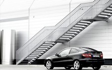 Cars mercedes benz clc 200 Desk Mat Stitched