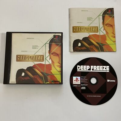 Deep Freeze PS1 Sony PlayStation NTSC-J JAPAN Action Shooter 1999