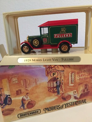 Matchbox Models of Yesterday YGB04-1929 Morris Light Van ''Fullers''