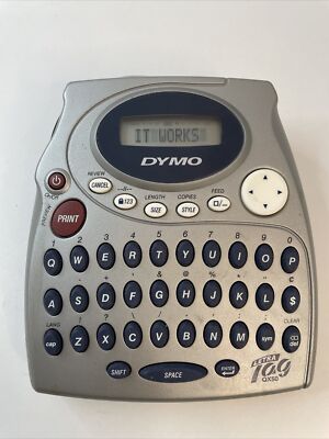 Dymo Letra Tag LetraTag QX50 Labeler / Electronic Label Maker Machine / Printer