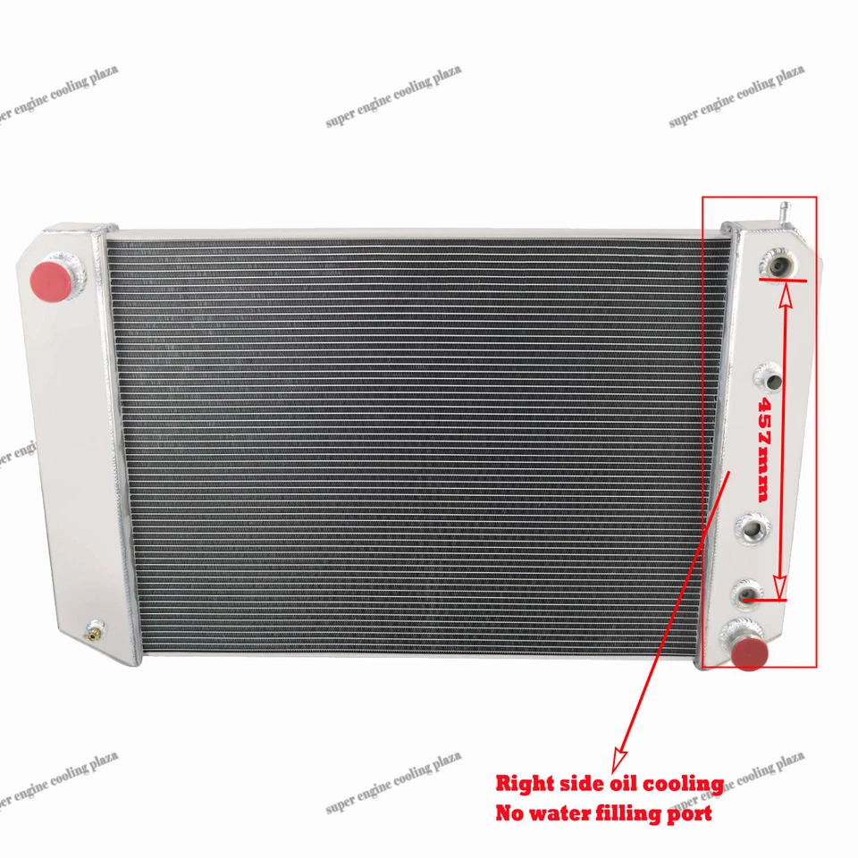 3-Row Radiator For Chevrolet C60 C70 Kodiak GMC C6000 Topkick 6.0L/6.6L/7.0L V8 Foto 4 de 4