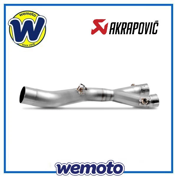 Racing Link pipe DECATALYSEUR Akrapovic Yamaha R1 / M 2015-2020