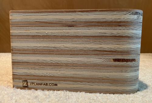 Z-Plan Fabrication The LAST STAND for Apple Displays – Handmade Wood 4 ⅜" Riser - Picture 3 of 13