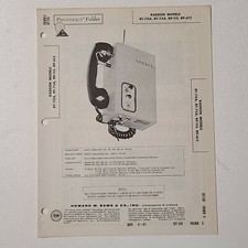 MANUAL DE SERVICIO SAMS PHOTOFACT 526-6 RADSON RT-70A RT-75A RP-115 RP-612