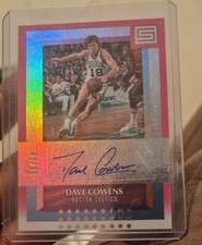 DAVE COWENS 2017-18 PANINI STATUS LEGENDARY SIGNATURES AUTO PINK 16 /99