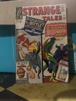 Strange Tales 123 -Marvel 1964 1st Thor Crossover Beetle