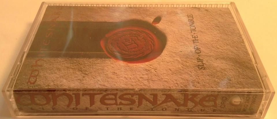 WHITESNAKE Tape Cassette SLIP OF THE TONGUE 1989 Geffen Canada M5G-24249 - Image 2 of 4