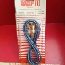 Pair OFC HiFi RCA Audio Cable with Gold Plated Plug Interconnect Shielded Cord
